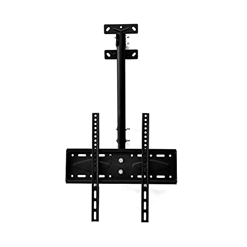 TV-Wandhalterung, Decken-TV-Halterung, für 66-139 cm flache und gebogene Fernseher bis zu 40 kg, 360° schwenkbar und neigbar, Decken-TV-Halterung (Größe: 2,5–3 m) (0,5) von YYWTXC