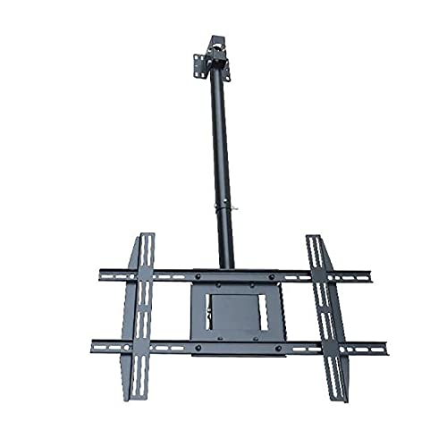 TV-Wandhalterung, Teleskop-Höhenverstellung, Decken-TV-Halterung, voll bewegliche hängende TV-Halterung, passend für 81,3-178,8 cm Fernseher (Größe: 1,5 m) (2 m) von YYWTXC