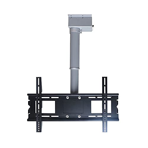 TV-Wandhalterung, motorisiert, verstellbare Decken-TV-Halterung, 360° schwenkbar und neigbar, Decken-TV-Halterung, bis zu 400 kg, 400 x 400 mm (Größe: 400 mm) (Größe: 400 mm) von YYWTXC