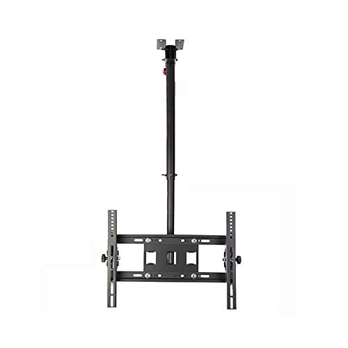 TV-Wandhalterung – verstellbare Deckenhalterung – passend für 32-50 Zoll LCD-Flachbildschirme und gebogene Fernseher – neigbare und schwenkbare Teleskophalterung für Fernseher bis zu 400 x 400 mm TV-Wandhalterung – verstellbare Deckenhalterung – passend für 32-50 Zoll LCD-Flachbildschirme und gebogene Fernseher – neigbare und schwenkbare Teleskophalterung für Fernseher bis zu 400 x 400 mm von YYWTXC