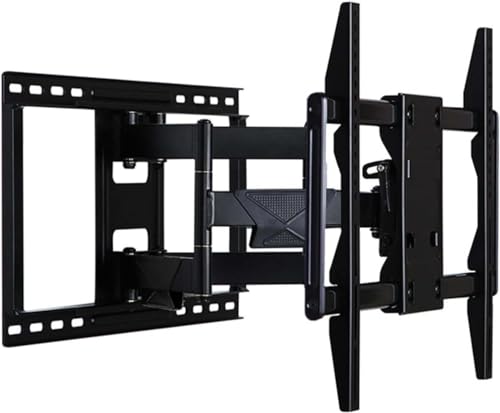 Vollbewegliche TV-Wandhalterung für 42-86 Zoll Fernseher, TV-Halterung mit leichtgängigem Schwenken, Neigen, Verlängerung, max. 600 x 400 mm, hält bis zu 60 kg Vollbewegliche TV-Wandhalterung für 42-86 Zoll Fernseher, TV-Halterung mit leichtgängigem Schwenken, Neigen, Verlängerung, max. 600 x 400 mm, hält bis zu 60 kg von YYWTXC
