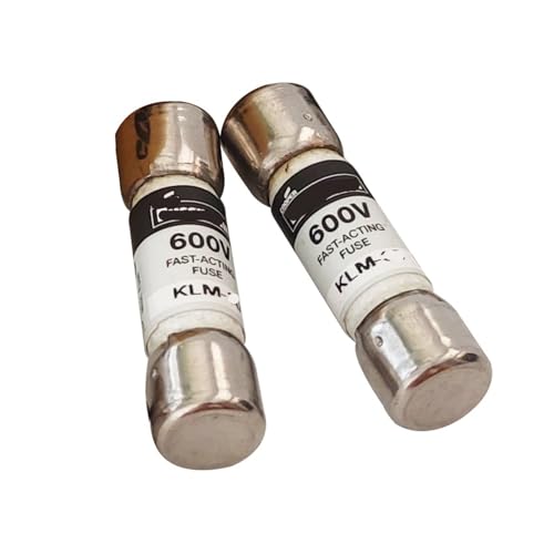 YZATCDZG 2 Stück Sicherung KLM-1-2-4-5-6-8A-10A-12A-15A-20A-25A-30A 600V(KLM-1 1A) von YZATCDZG
