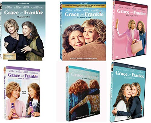 Grace and Frankie: The Complete Series, Seasons 1-6 (DVD, 18-Disc Box Set) von YZBG