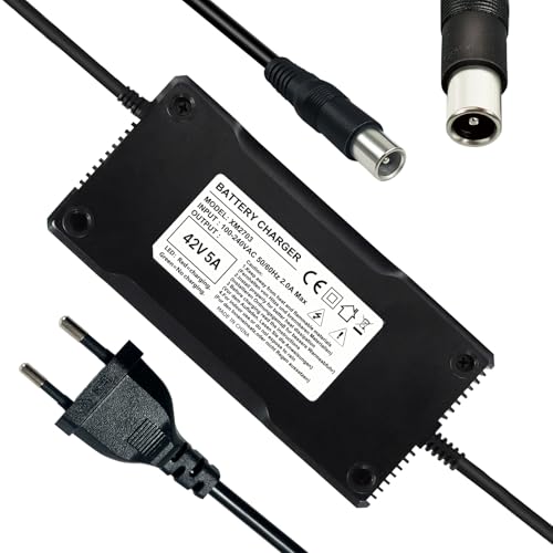 YZPOWER 42V 5A Lithium E-Batterie Ladegerät Schnellladegerät für 36v Elektroroller E-Bike eingebauter Ventilator kann nur die Temperatur mit RCA-Schnittstelle abkühlen YZPOWER 42V 5A Lithium E-Batterie Ladegerät Schnellladegerät für 36v Elektroroller E-Bike eingebauter Ventilator kann nur die Temperatur mit RCA-Schnittstelle abkühlen von YZPOWER