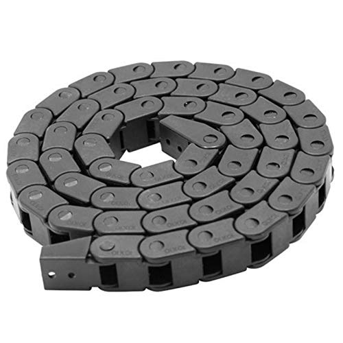 Schleppkette,Energiekette 7 * 15mm L1000mm Kabelschleppkette Drahtträger mit Endanschlüssen für CNC-Router-Werkzeugmaschinen Übertragungsketten 1m von YZWHKJ