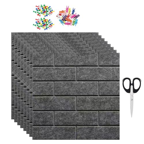 Yabauuop Wand Pinnwand | Filz-Haftende Pinnwände Für Die Wand,Abnehmbare & Schonende Wanddekoration Für Erinnerungen, Reisepläne, Kalender, Postorganisation & Präsentationen von Yabauuop