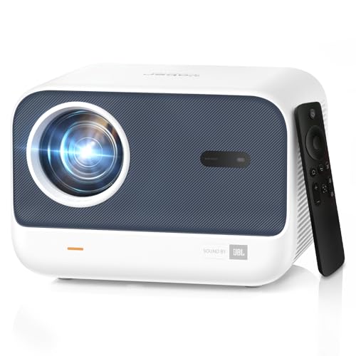 Beamer Sound by JBL, 700 ANSI 1080P Native Projektor, Yaber L2s Nahtloser Autofokus Smart Beamer, Video Beamer mit WiFi6 und Bluetooth 5.1 Heimkino Beamer für Handy/Laptop, Kompatibel mit TV Stick von Yaber PROJECTOR