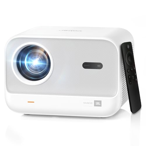 Beamer Sound by JBL, 700 ANSI 1080P Native Projektor, Yaber L2s Nahtloser Autofokus Smart Beamer, Video Beamer mit WiFi6 und Bluetooth 5.1 Heimkino Beamer für Handy/Laptop, Kompatibel mit TV Stick von Yaber PROJECTOR