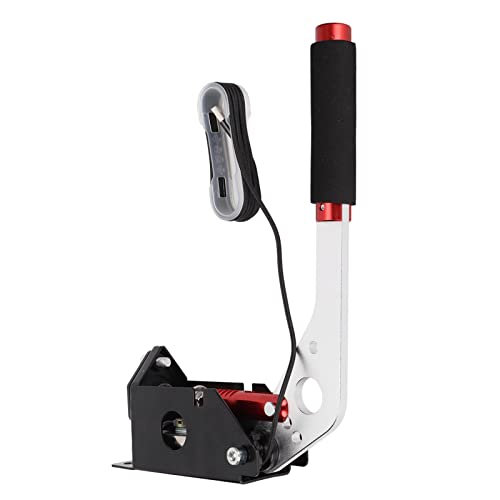 Yadoo USB-Handbremse - Simulator Racing Handbrake PC Linear SIM Handbremse für G27 G25 G29 T500 T300 SIM-Rennspiele(rot) von Yadoo