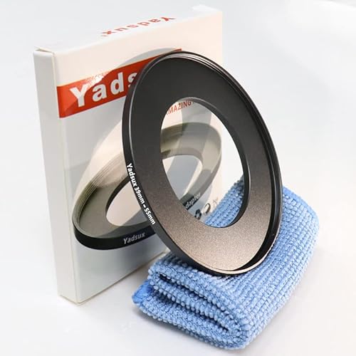 39 mm auf 55 mm Step-Up-Ring, für Kameraobjektive und Filter, Metallfilter, Step-Up-Ringadapter, der Anschluss 39 mm Objektiv auf 55 mm Filterobjektiv-Zubehör 39 mm auf 55 mm Step-Up-Ring, für Kameraobjektive und Filter, Metallfilter, Step-Up-Ringadapter, der Anschluss 39 mm Objektiv auf 55 mm Filterobjektiv-Zubehör von Yadsux