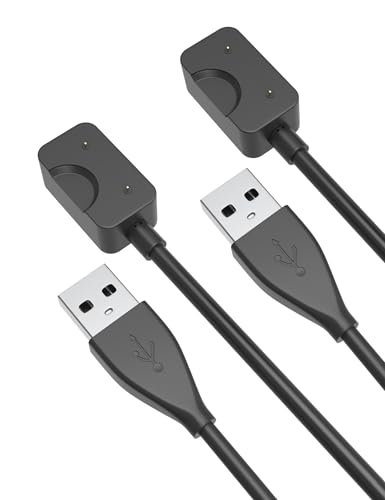 Yaekea 2 Stücke Ladegerät Kompatibel mit Samsung Galaxy Fit 3 USB Ladekabel 3.3ft / 100cm Magnetisches Schnell Ladestation für Samsung Galaxy Fit 3 Fitness Tracker(SM-R390) von Yaekea