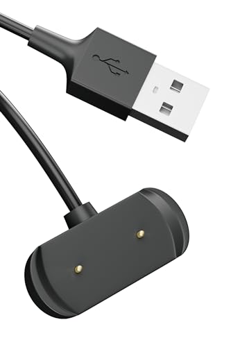 Yaekea Ladegerät Kompatibel mit Amazfit GTS 4 Mini/2/2 Mini/ 2e, Bip 5, Bip 3/3 Pro, Bip U, T-REX Pro, 3.3Ft USB Ladekable für Amazfit GTR Mini/2/ 2e, Zepp Z/E, Active/Active Edge Smartwatch Kable von Yaekea