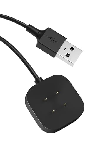 Yaekea Ladekable Kompatibel mit Fitbit Versa 4 /Sense 2 /Versa 3/Sense USB Magnetisches Ladegerät für Fitbit Versa 3 /Versa 4 /Sense/Sense 2 Health & Fitness Smartwatch Ladestation 3.3ft /100cm Yaekea Ladekable Kompatibel mit Fitbit Versa 4 /Sense 2 /Versa 3/Sense USB Magnetisches Ladegerät für Fitbit Versa 3 /Versa 4 /Sense/Sense 2 Health & Fitness Smartwatch Ladestation 3.3ft /100cm von Yaekea