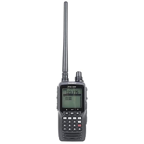 Yaesu FTA450L Tragbares UKW-Funkgerät für die Luftfahrt 118.000–136.975 MHz, 2200 mAh Black Yaesu FTA450L Tragbares UKW-Funkgerät für die Luftfahrt 118.000–136.975 MHz, 2200 mAh Black von Yaesu