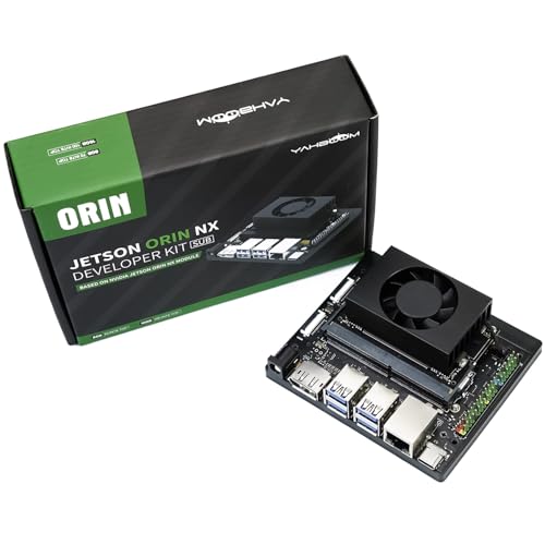 Yahboom Jetson Orin NX 8 GB Entwicklungskit für AI Edge bietet ROS-Programmierkurse basierend auf offiziellem Kernmodul (Orin NX 8 GB Basis-Kit) von Yahboom