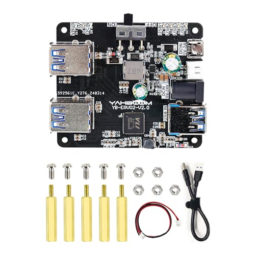 Yahboom USB 3.0 HUB Expansion Board Docking Station USB3.0 * 4 for Mechanical Engineers, ROS Robot Car Supports Raspberry Pi 5, Horizon, Jetson Nano, Jetson Orin with Windows7/8/10, Mac Yahboom USB 3.0 HUB Expansion Board Docking Station USB3.0 * 4 for Mechanical Engineers, ROS Robot Car Supports Raspberry Pi 5, Horizon, Jetson Nano, Jetson Orin with Windows7/8/10, Mac von Yahboom