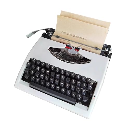 Altmodische Manuelle Schreibmaschine, Geschenk Aus Der Literarischen Retro-Kollektion, Mechanische Englische Schreibmaschine Für Notizen Oder Briefe Altmodische Manuelle Schreibmaschine, Geschenk Aus Der Literarischen Retro-Kollektion, Mechanische Englische Schreibmaschine Für Notizen Oder Briefe von Yajuer