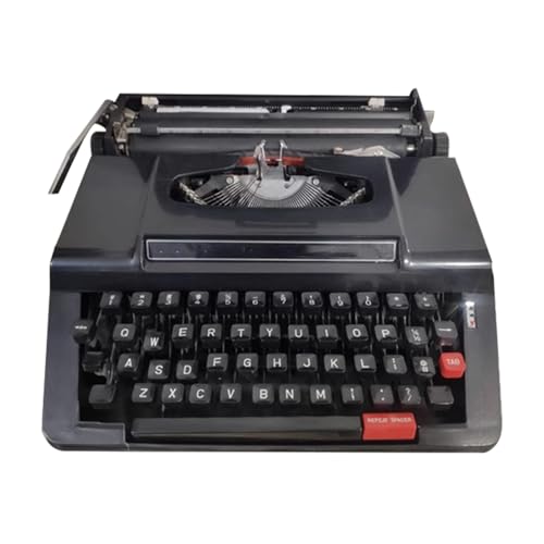 Manuelle Schreibmaschine Im Retro-Stil, Mechanische Schreibmaschine, Vintage-Sammlerstück, Klassische Schreibmaschine Für Einrichtungsgegenstände Im Vintage-Stil(Black) von Yajuer
