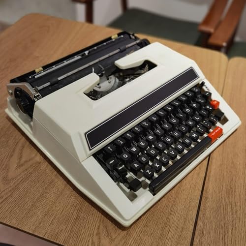 Retro-Schreibmaschine, Tragbare Handschreibmaschine, Mechanische Englische Schreibmaschine, Antike Schreibmaschinen Im Vintage Finish für Kreatives Schreiben Retro-Schreibmaschine, Tragbare Handschreibmaschine, Mechanische Englische Schreibmaschine, Antike Schreibmaschinen Im Vintage Finish für Kreatives Schreiben von Yajuer