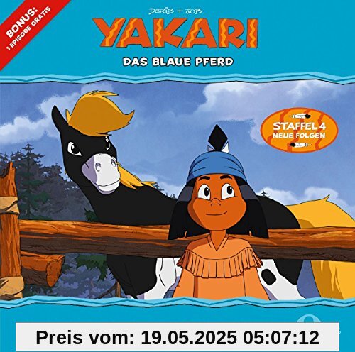 Yakari - Das blaue Pferd, Folge 27 (Start Staffel 4) Das Original-Hörspiel zur TV-Serie von Yakari