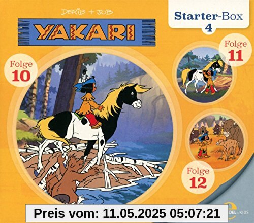 Yakari - Starter-Box 4 - Folge 10 bis 12, Die Original-Hörspiele zur TV-Serie von Yakari