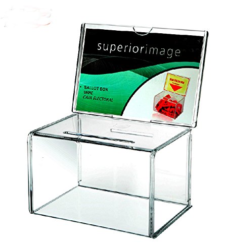 Einheiten glasklar Acryl Aktionsbox Losbox,Acryl Losbox,Spenden Sammelbox für Spendensammlungen/Messen/Veranstaltungen Einheiten glasklar Acryl Aktionsbox Losbox,Acryl Losbox,Spenden Sammelbox für Spendensammlungen/Messen/Veranstaltungen von Yakri