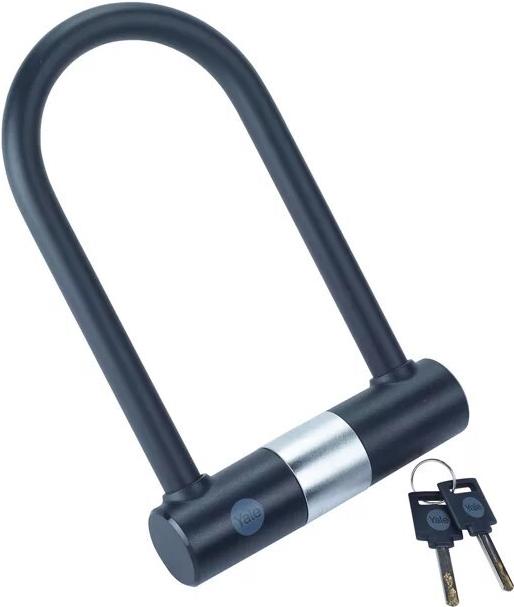 U-lock Fahrradschloss - YUL0/18/192/2 Schwarz (YUL0/18/192/2) von Yale