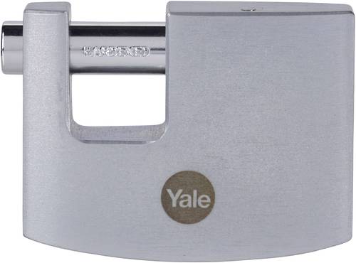 YALE Y124B/60/110/1 Vorhängeschloss 60mm Silber Schlüsselschloss von Yale