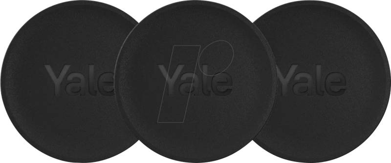 YE 05601000MB - Dot 3er-Pack, schwarz von Yale