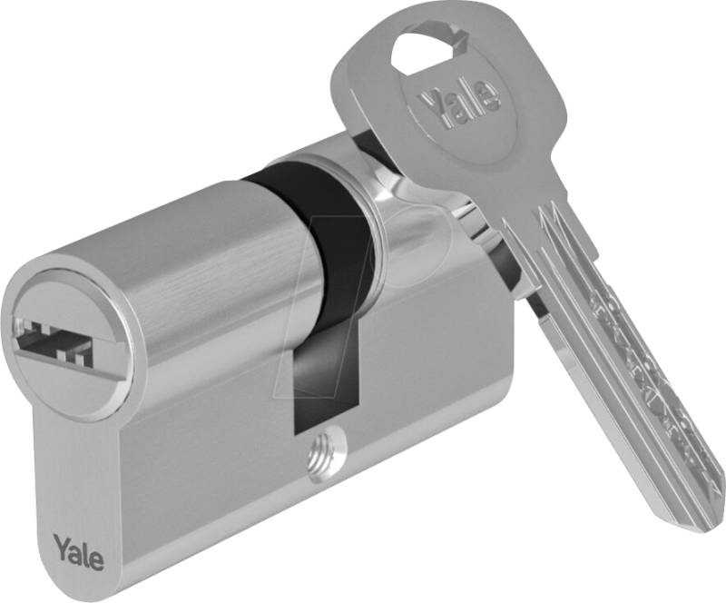 YE 10723135001 - Doppelzylinder 1000, NGF, 31/35, Nickel satiniert von Yale