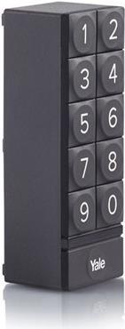 Yale 05/301000/BL Numerische Tastatur Bluetooth Schwarz (05/301000/BL) von Yale