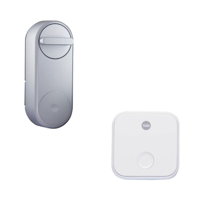 Yale Linus Smart Lock silber + Bridge von Yale