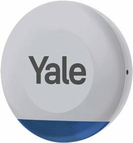 Yale Outdoor Siren Drahtlose Sirene Draußen Blau - Grau (AL-ESG-1A-G) von Yale