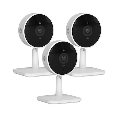 Yale Smart Indoor Camera - Intelligente WLAN Innen-Überwachungskamera • 3er Pack von Yale