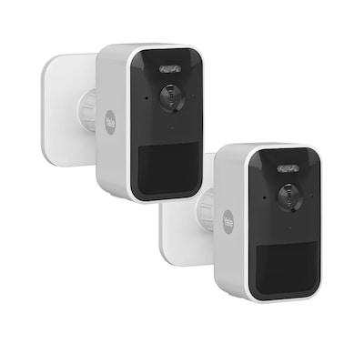 Yale Smart Outdoor Camera - Kabellose WLAN Außen-Überwachungskamera • 2er Pack von Yale