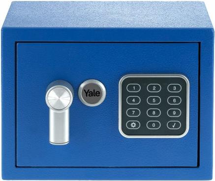 Yale YSV/170/DB2/B Safe Frei stehend sicher 3,8 l Stahl Blau (YSV/170/DB2/B) von Yale