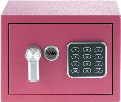 Yale YSV/170/DB2/P Safe Frei stehend sicher 3,8 l Stahl Pink (YSV/170/DB2/P) von Yale