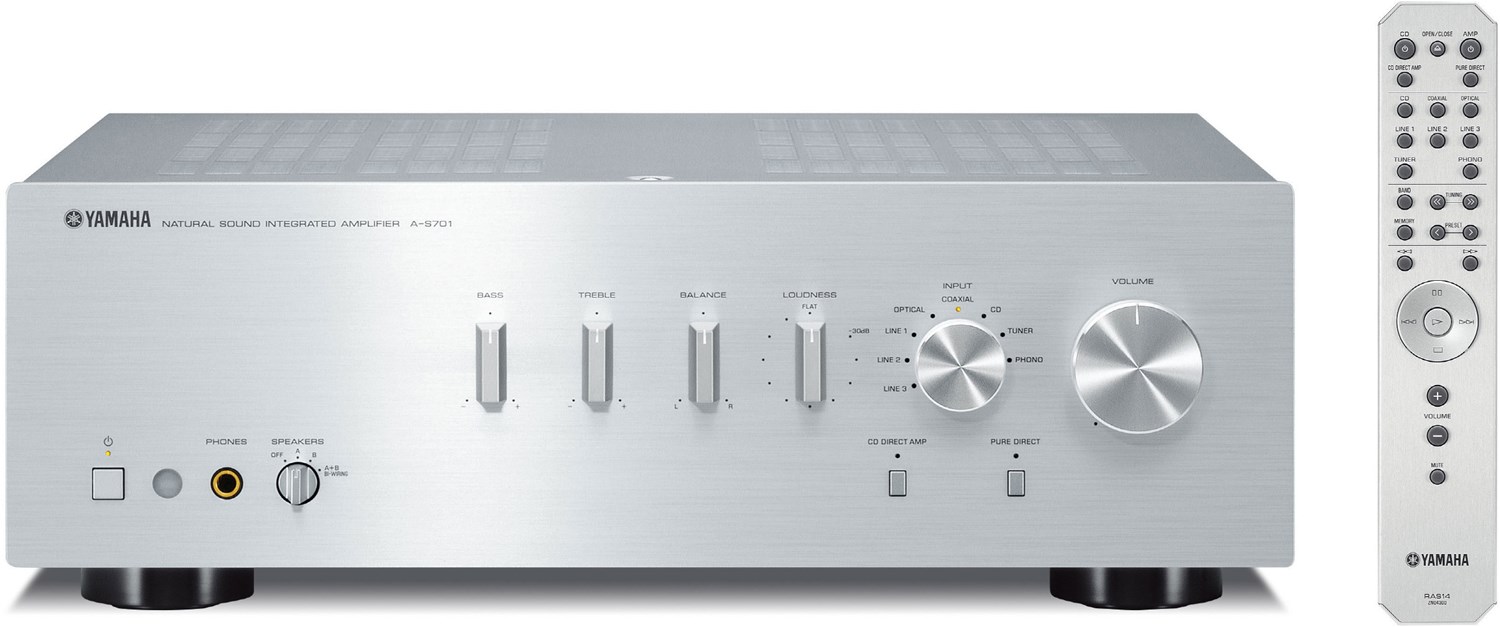 A-S 701 Vollverstärker Stereo silber A-S 701 Vollverstärker Stereo silber von Yamaha