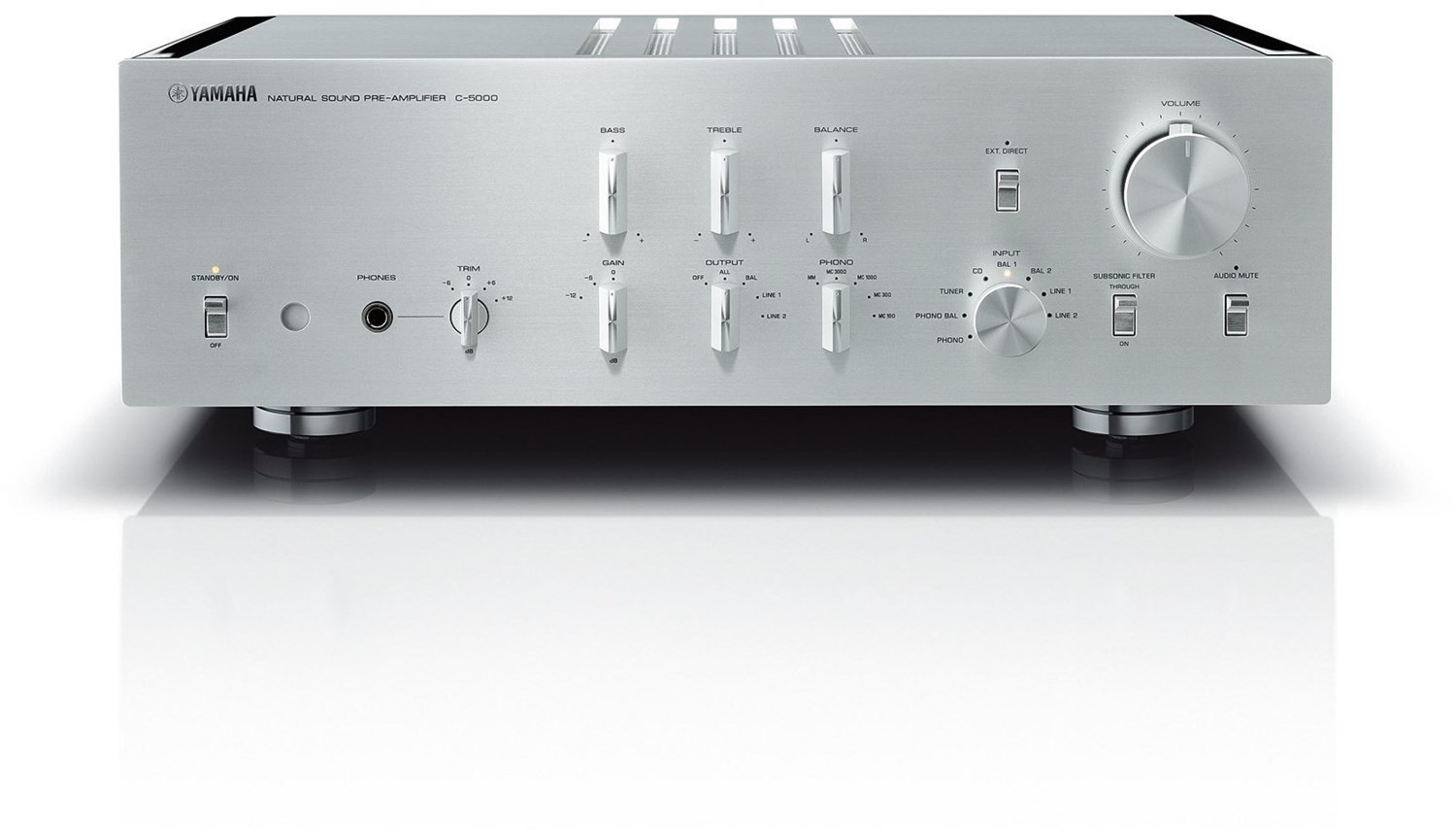 C-5000 Vorverstärker silber/pianoblack C-5000 Vorverstärker silber/pianoblack von Yamaha