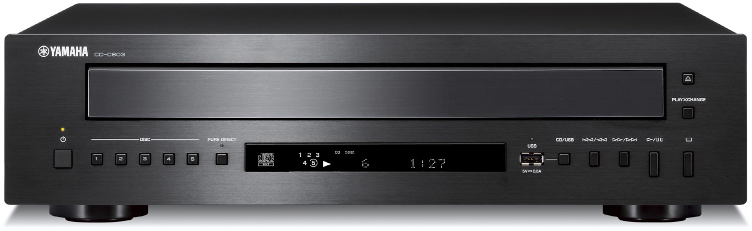 CD-C603 CD-Wechsler schwarz CD-C603 CD-Wechsler schwarz von Yamaha