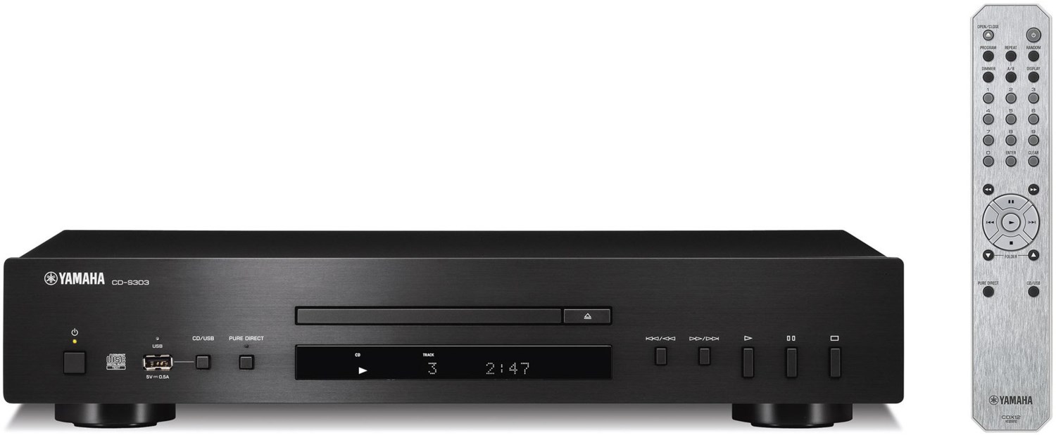 CD-S303 CD-Spieler schwarz von Yamaha