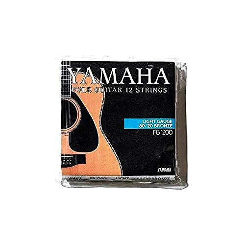 Yamaha 80/20 Bronze Saitensatz für guitaire Folk L/12 – 53 von YAMAHA
