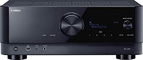 Yamaha AV-Receiver RX-V6A schwarz – Netzwerk-Receiver mit Dolby Atmos Height Virtualizer, Gaming spezifischen Funktionen und Voice Control Systemen – Allround-Talent mit 7.2 Kanälen von Yamaha