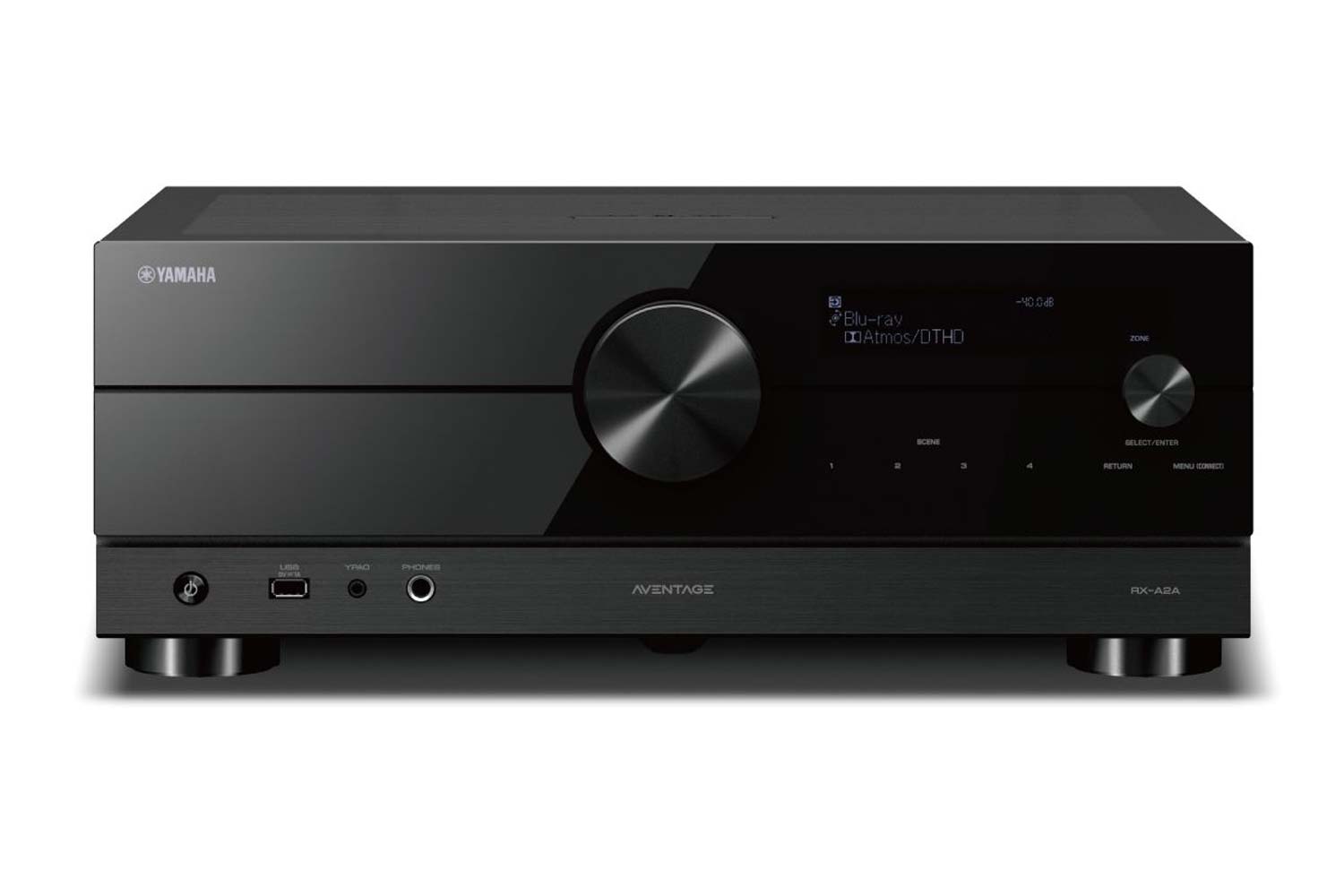 Yamaha AVENTAGE RX-A2A 7.2 Kanal AV-Receiver - HEIMKINORAUM Edition - Schwarz von Yamaha