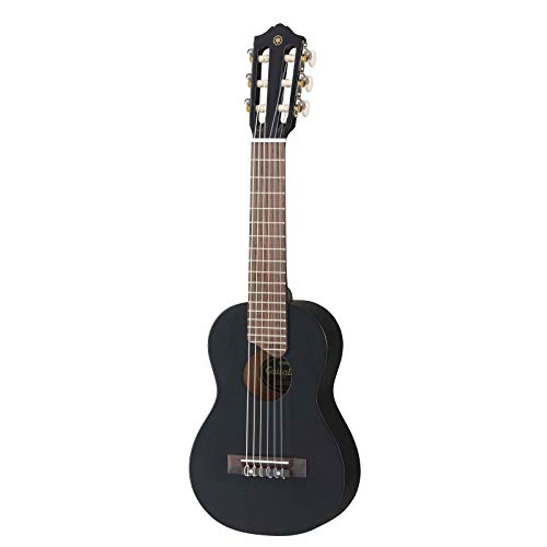 Yamaha Acoustic Guitalele, GL1 - Ein Hybrid aus Gitarre und Ukulele (70 cm) mit 6 Saiten (3 Nylon / 3 Metall umsponnen, allgemein als Nylonsaitensatz bekannt) und passender Yamaha Gig Bag - Schwarz von Yamaha