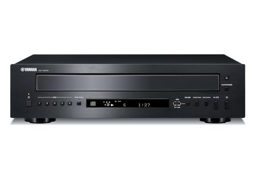 Yamaha CD-C603 CD-Player – 5-fach CD-Wechsler für verschiedene Formate – Mit Front-USB-Anschluss für digitale Wiedergabe und Fernbedienung – Schwarz Yamaha CD-C603 CD-Player – 5-fach CD-Wechsler für verschiedene Formate – Mit Front-USB-Anschluss für digitale Wiedergabe und Fernbedienung – Schwarz von YAMAHA
