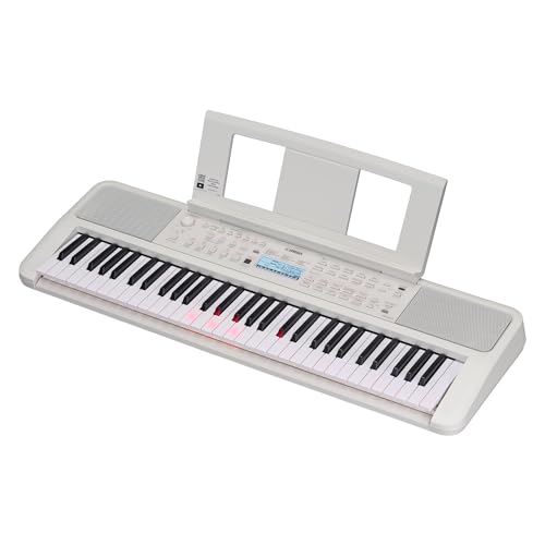 Yamaha EZ-310 Tragbares Keyboard für Anfänger – Light-Guide-Funktion und 61 anschlagdynamische Tasten mit 48-stimmiger Polyphonie – Inkl. 2 Online-Keyboard-Lessons an der Yamaha Music School von Yamaha
