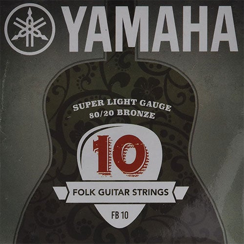 Yamaha FB10 80/20 Bronze Super Light Acoustic Guitar Strings von Yamaha