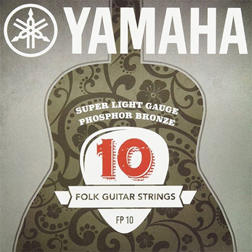 Yamaha FP10 Phosphor Bronze Super Light Acoustic Guitar Strings von Yamaha