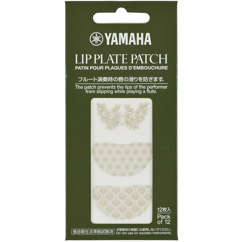 Yamaha Lip Plate Patch for Flute (Pack of 12) von Yamaha